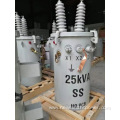 Single phase 15KVA Oil Immersed pole mounted Transformer